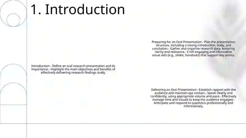 Preparing For And Delivering An Oral Presentation Of Your Research 2