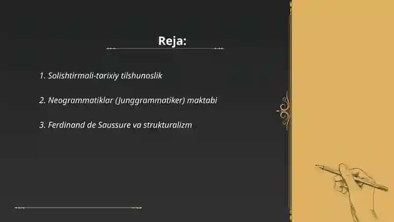 Solishtirmali-tarixiy tilshunoslik 2
