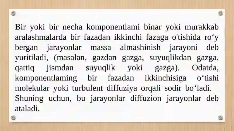 MASSA ALMASHINISH ASOSLARI 2