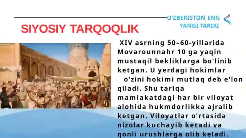 Amir Temurning siyosiy faoliyati 2