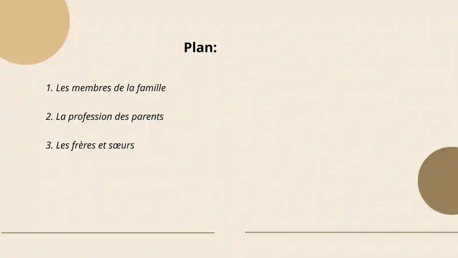 La famile de mon ami(e) 2