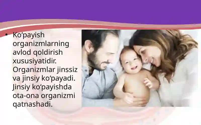 Ko‘payishning ahamiyati 2