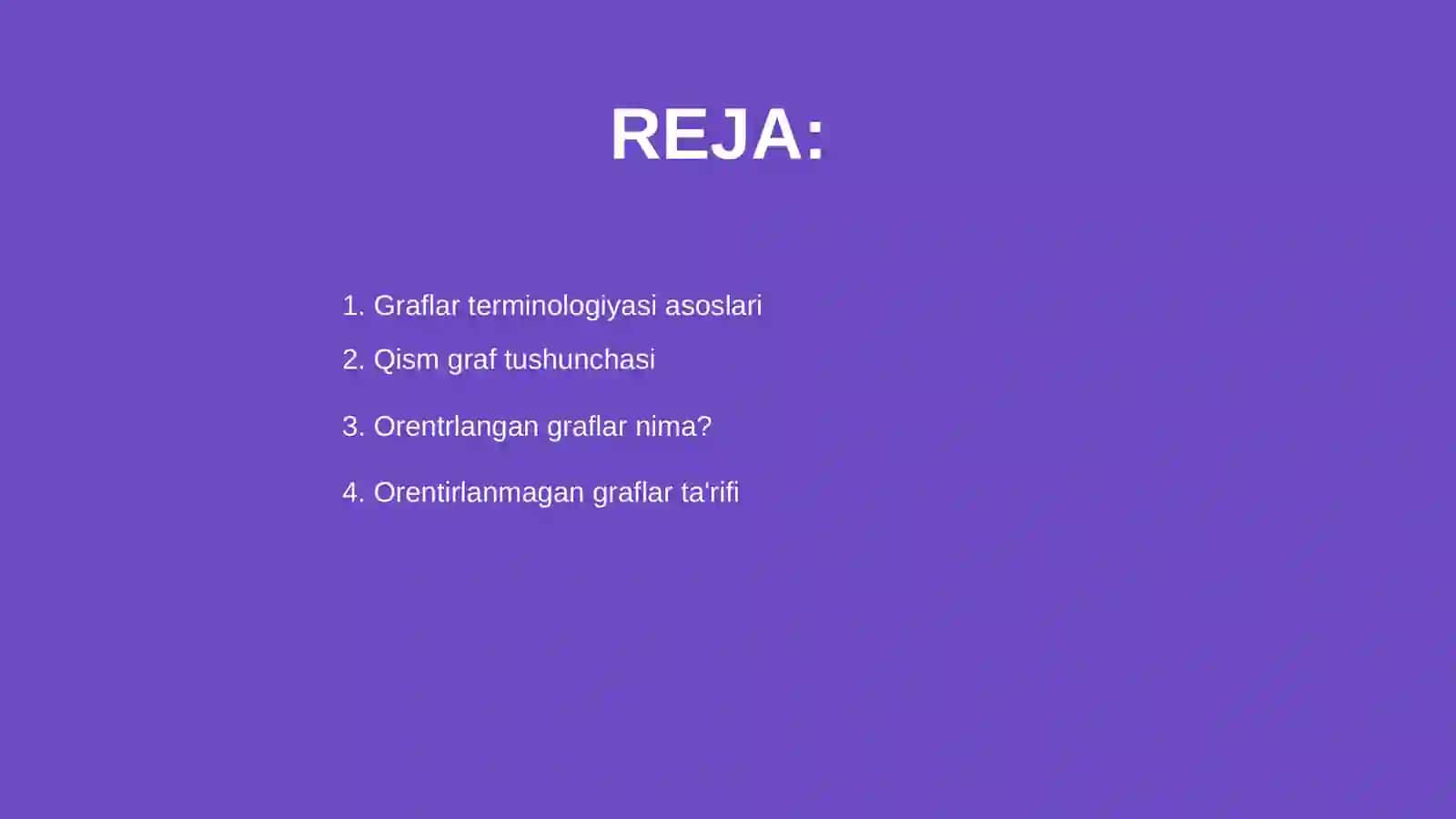 Graflar terminologiyasi 2