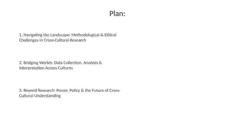 Social research: Crossing cultures 2