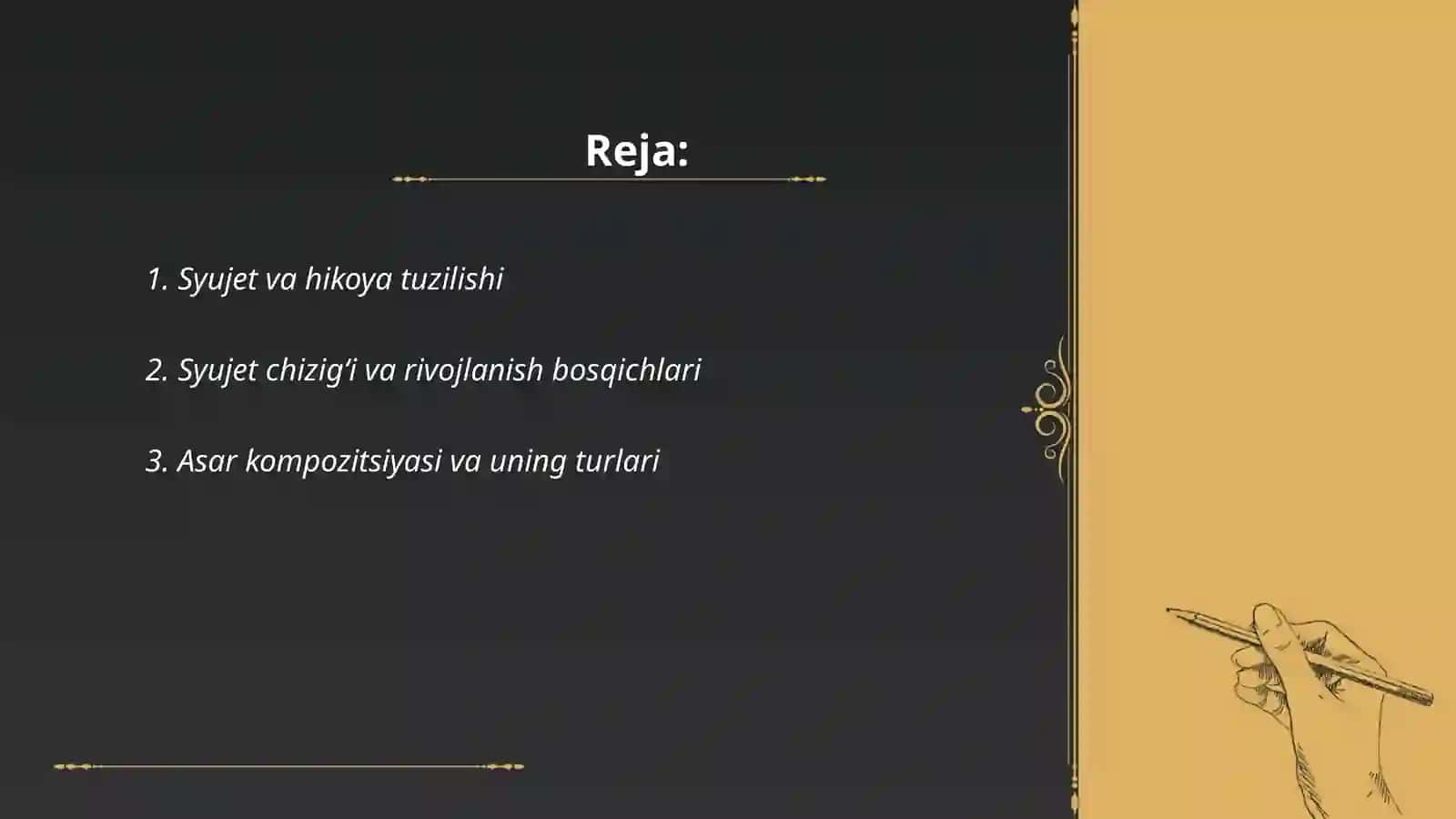 Syujet va kompozetsiya 2