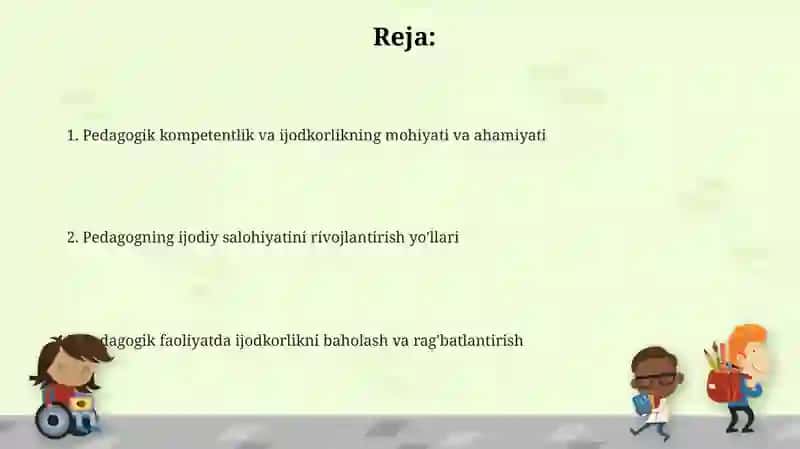 Pedagogik kompetentlik va kreativlik 2