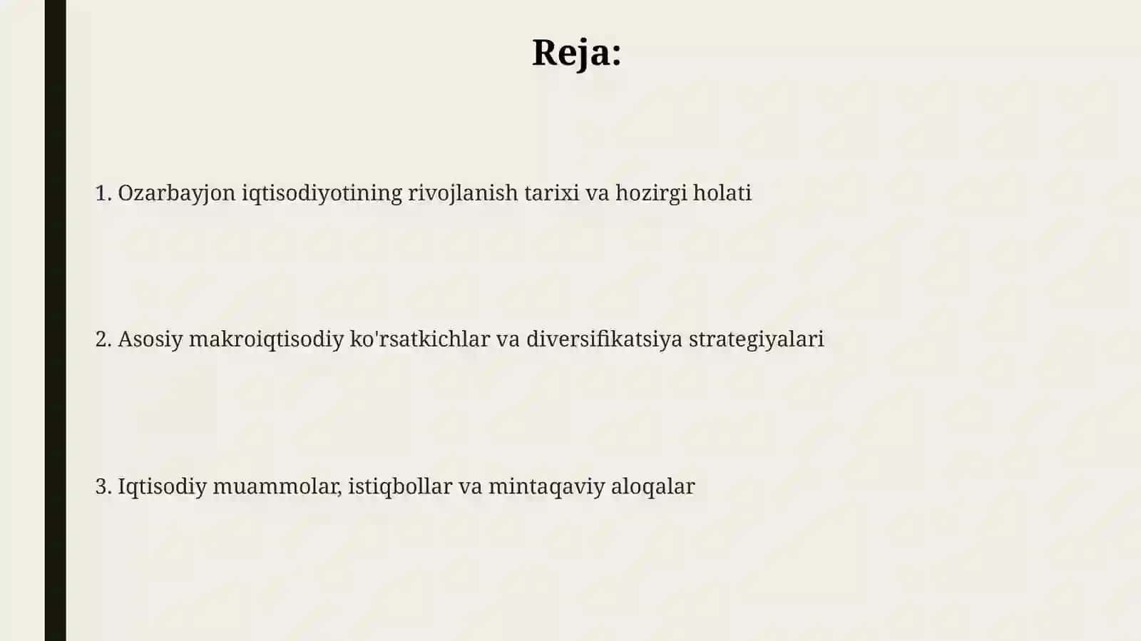 Azərbaycan iqtisodiyoti 2