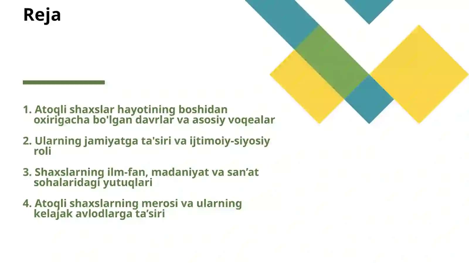 ATOQLI SHAXSLAR HAYOTIDAN 2