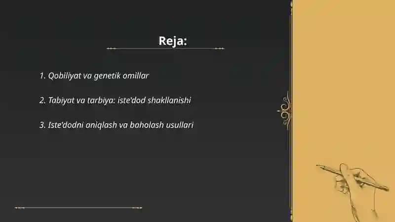 Qobiliyat, iste`dod va geniylik 2