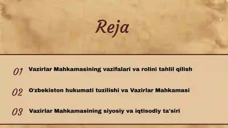 Vazirlar Mahkamasi 2