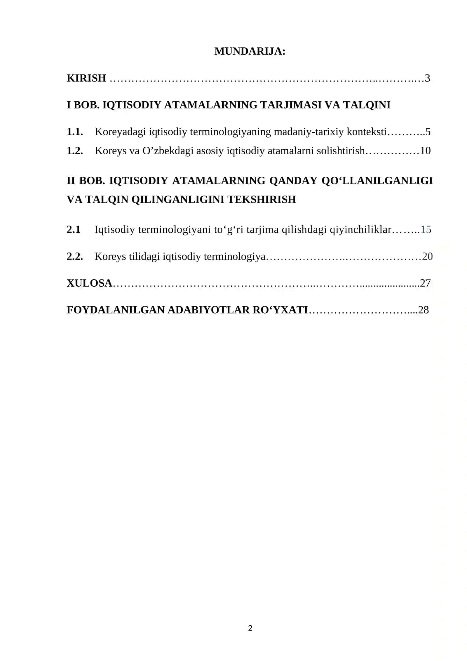 KOREYS TILIDA IQTISODGA OID TERMINLAR 2