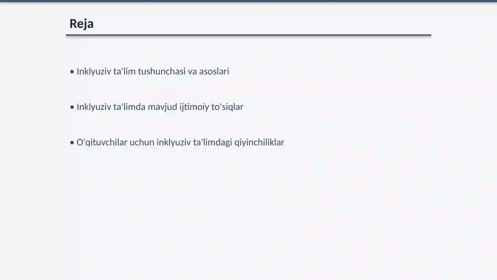 Inklyuziv ta'limning muammolari 2