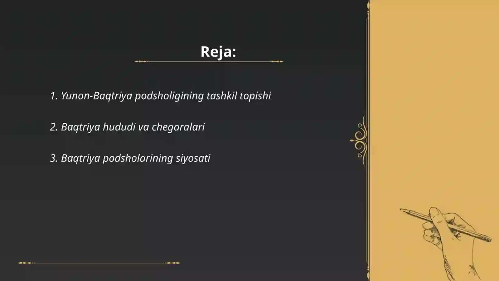 Yunon-baqtriya podsholigi tarixiy geografiyasi 2