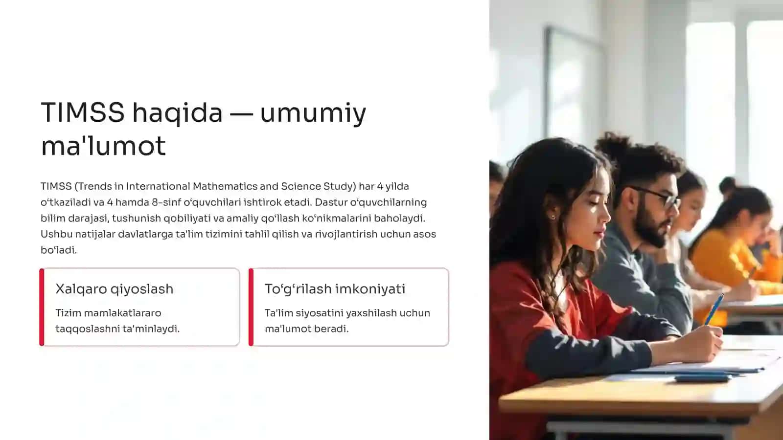 TIMSS va Kombinatorika 2