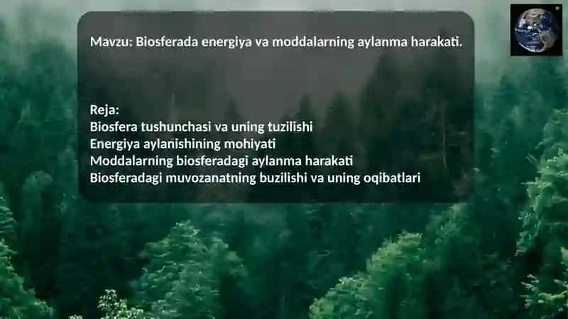 Ekalogiyafanidan taqdimot loyihasi 2