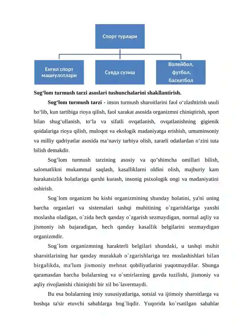 Inson salomatligi. Soglom va kasal organizm haqida 2