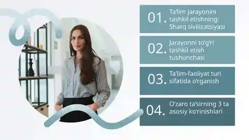 Oliy ta’limda o’qituvchi va o’quvchi faoliyatini tashkil etish 2