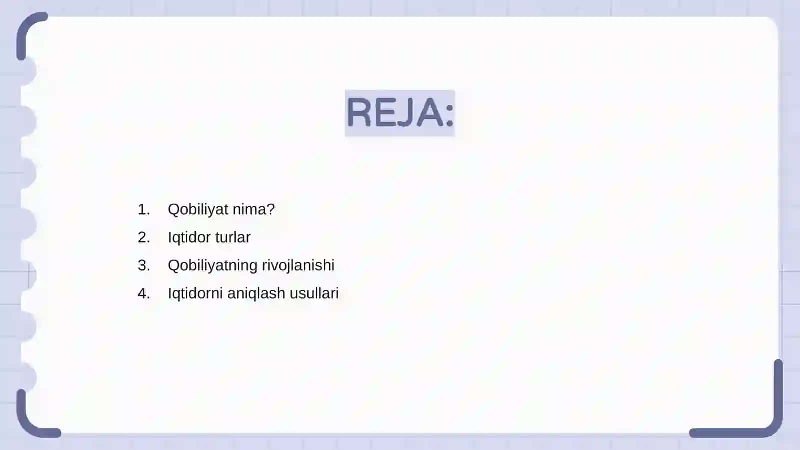 Qobiliyat va iqtidor 2