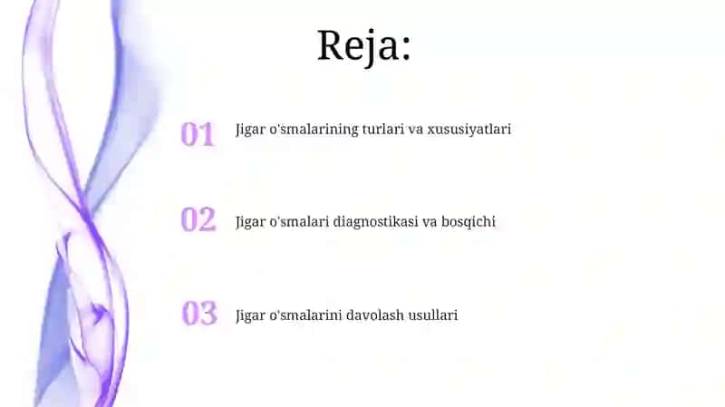 Jigar o'smalari 2