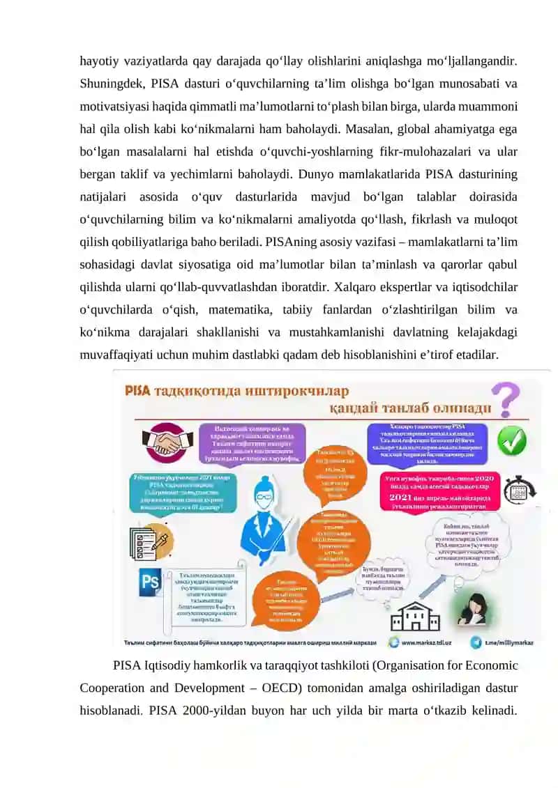 PISA Halqaro Baholash Dasturi 2
