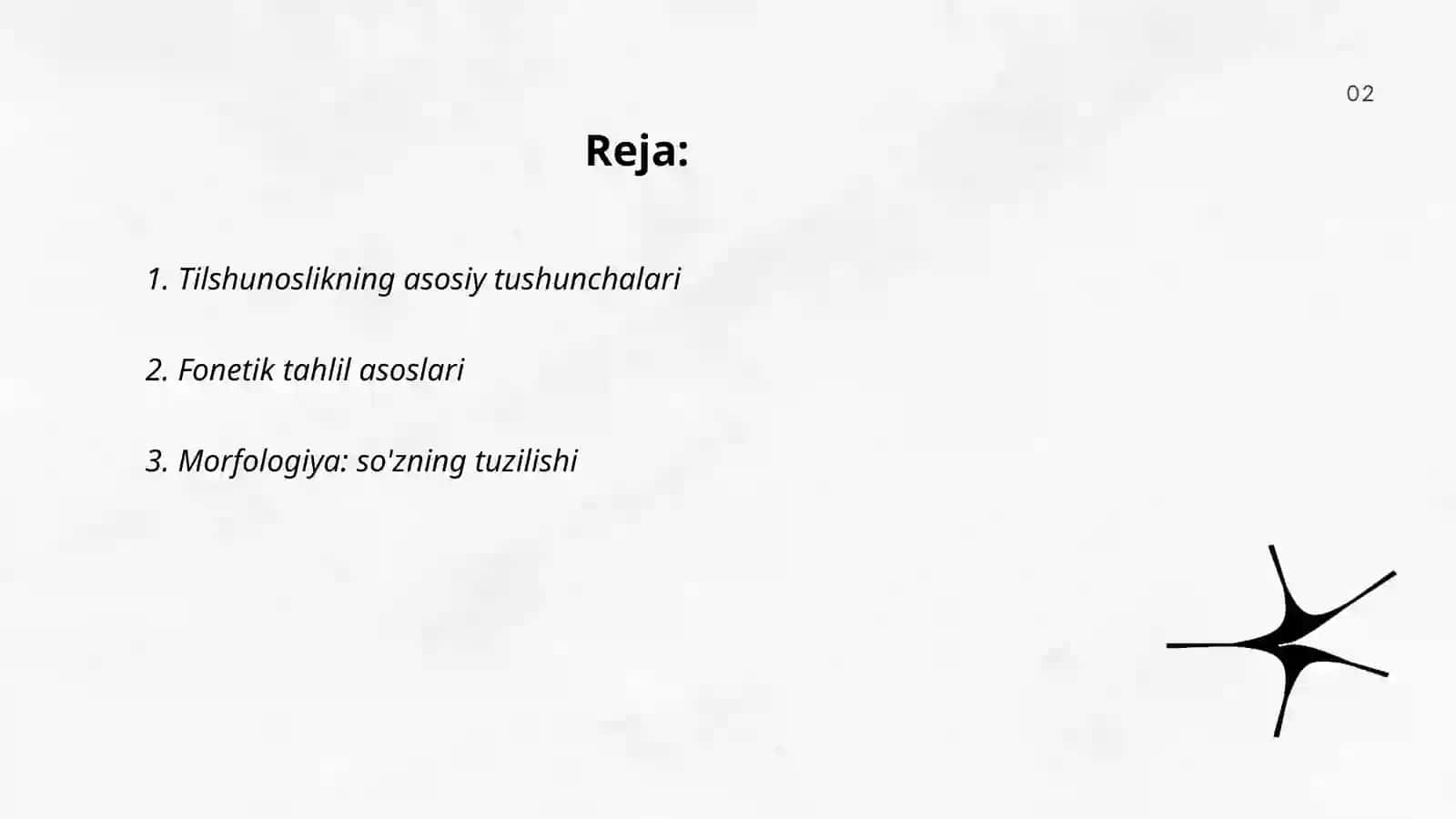 Tilshunoslikning asosiy tushunchalari 2