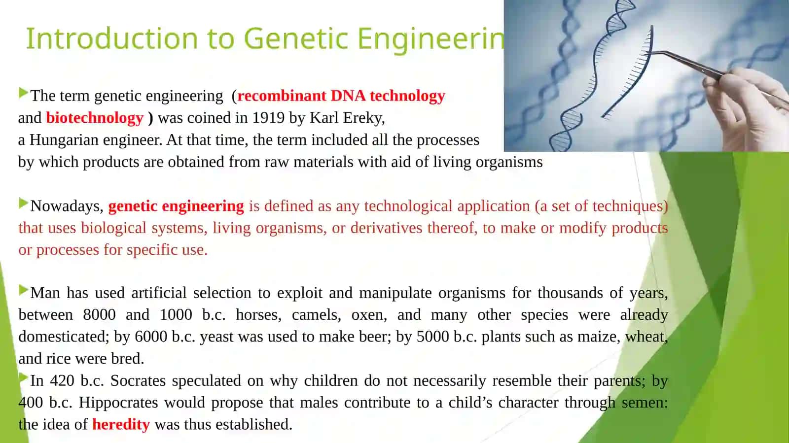 Genetic Engineering 2