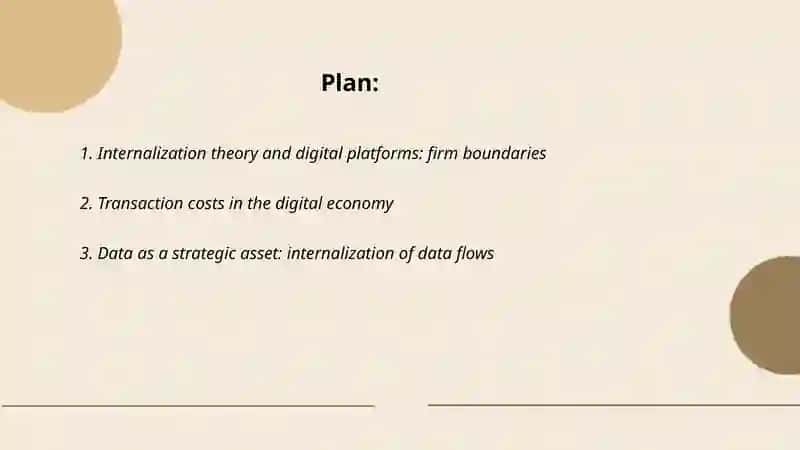 Internalization theory for the digital economy 2