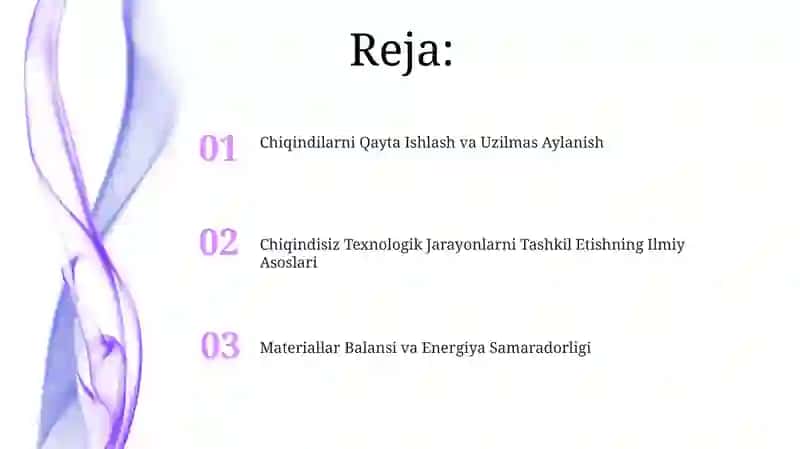 Materiallar Balansi va Energiya Samaradorligi 2