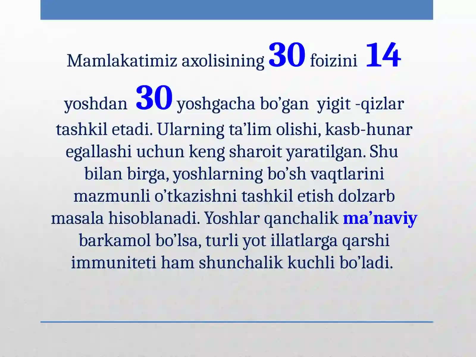 BESH YASHABBUS–BESHTA IMKONIYAT 2