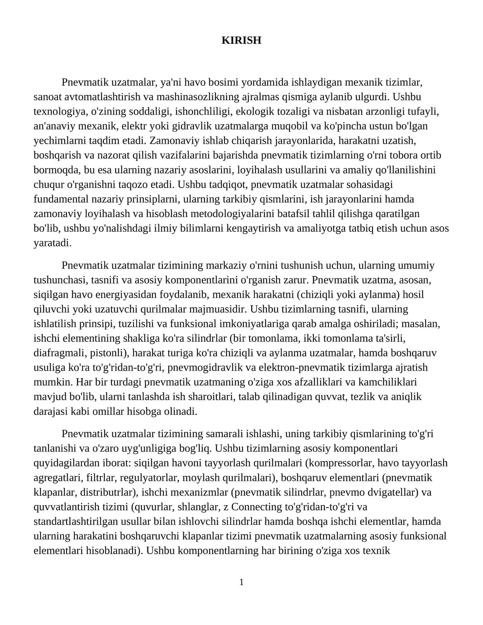 Pnevmatik uzatmalar 2