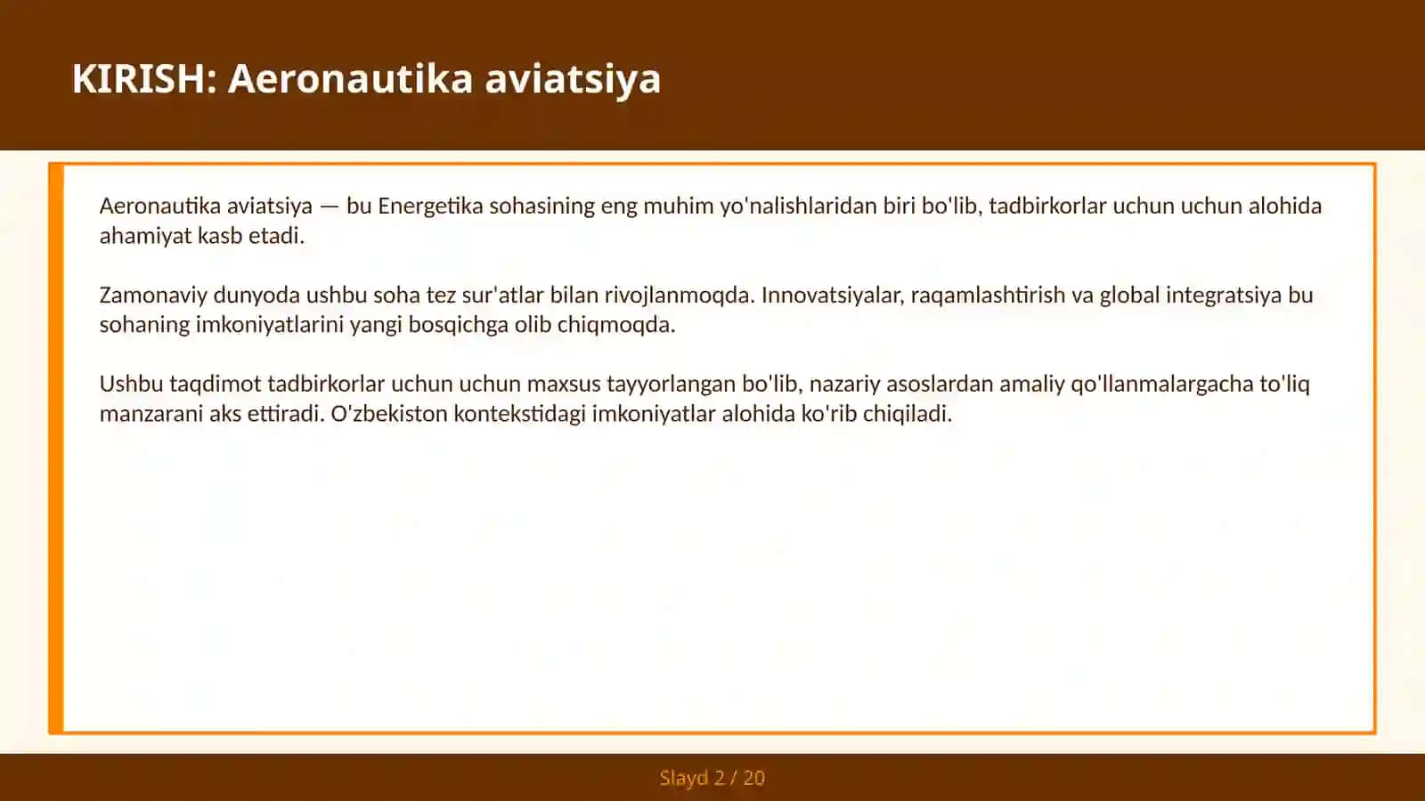 Aeronautika aviatsiya 2