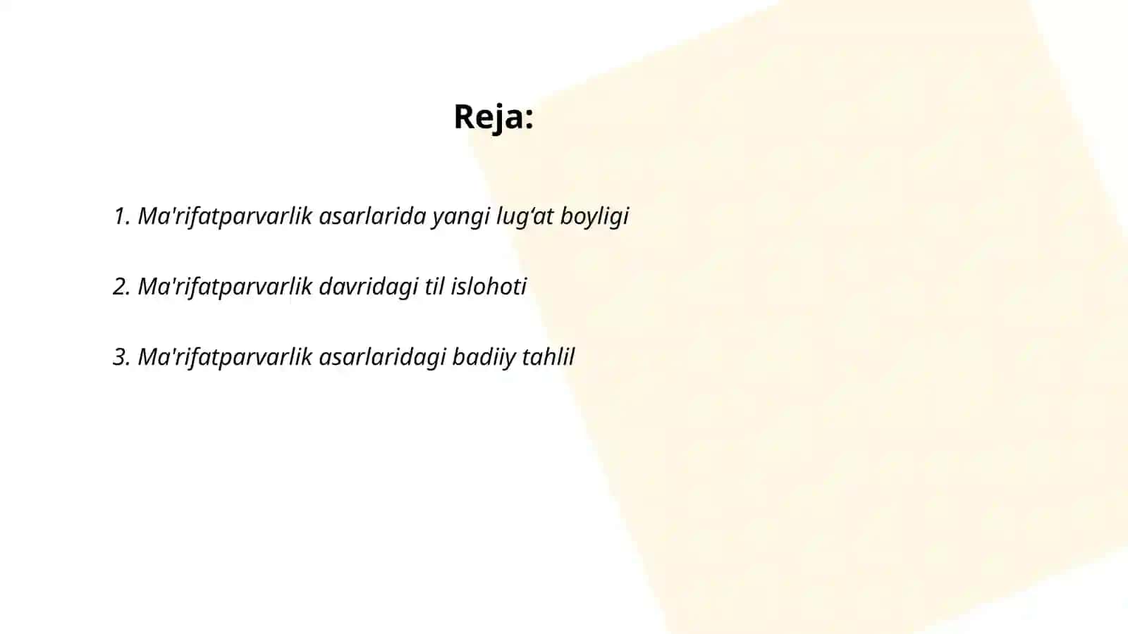 Ma'rifatparvarlik asarlari tili 2