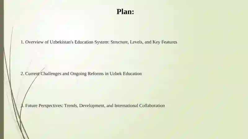 Overview of Uzbekistan's Education System 2