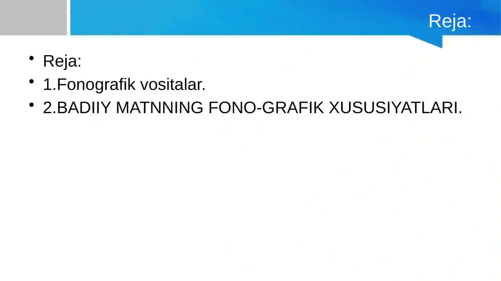 Fonografik vositalar 2