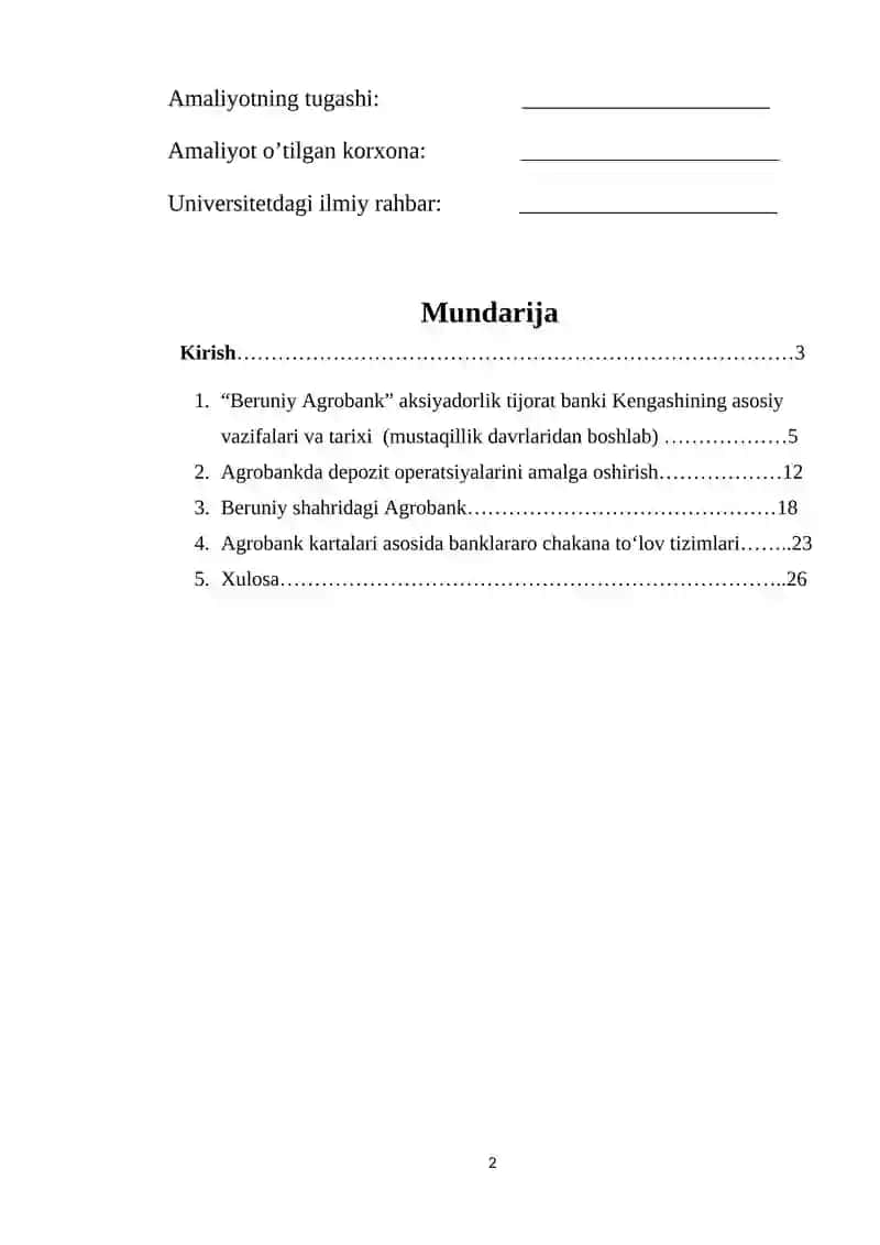 Agrobiznes va investitsion faoliyat 2