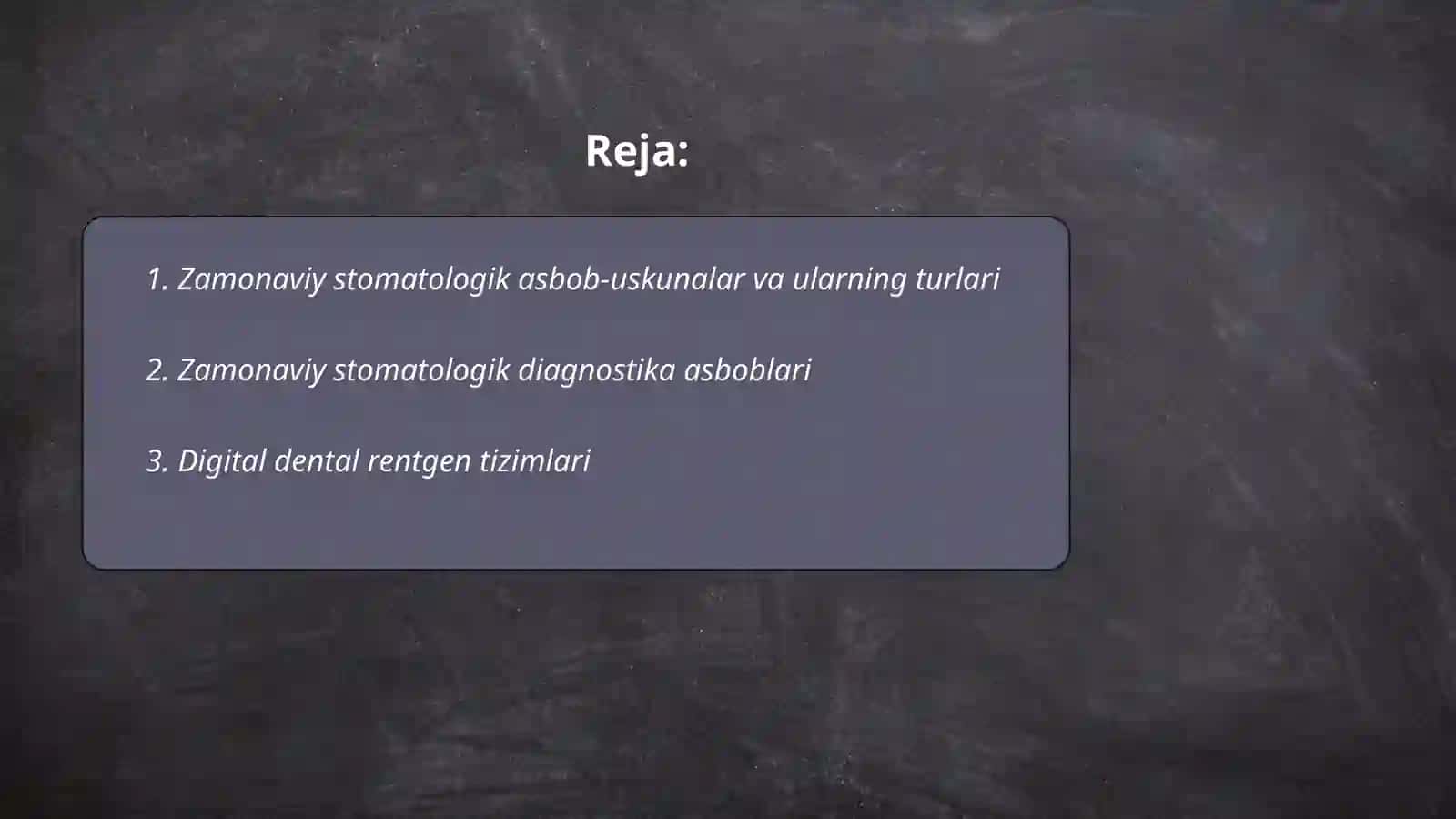 Zamonaviy stomatologik asbob-uskunalar va ularning turlari 2