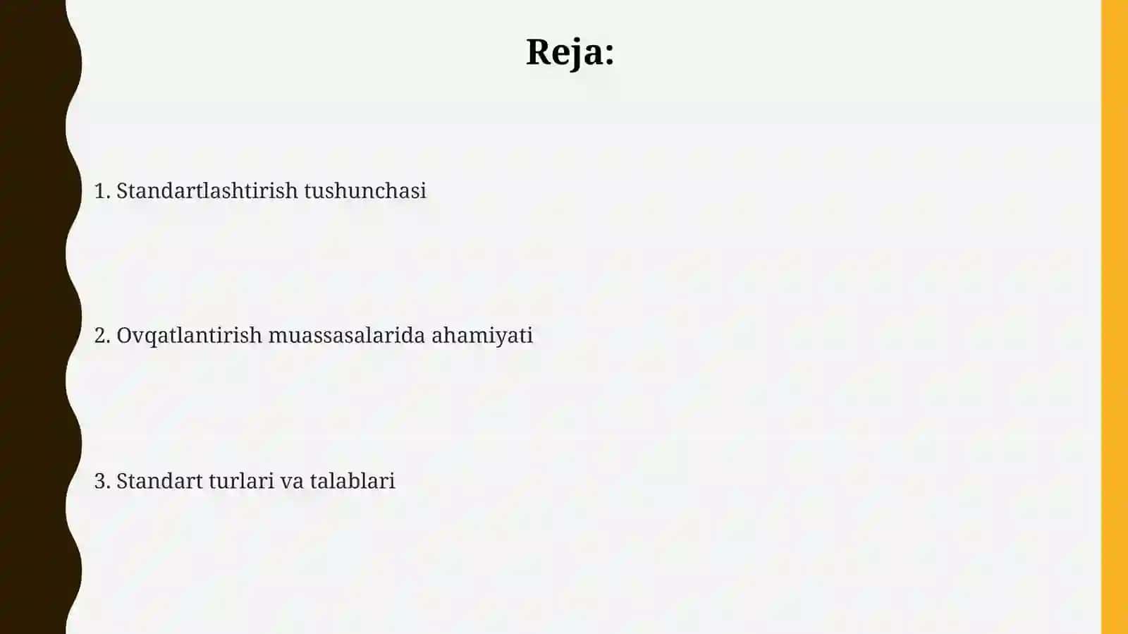 Standartlashtirish muassasalari 2