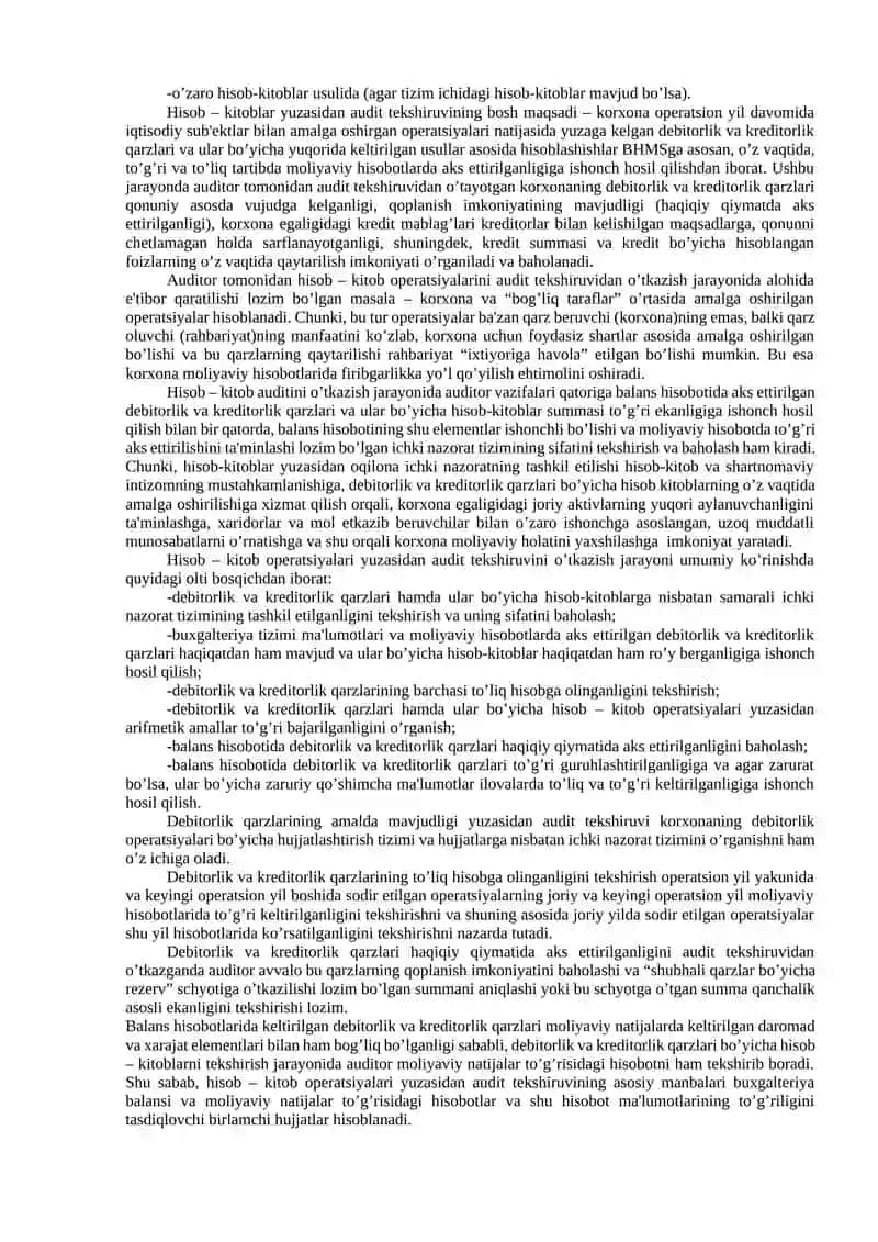 MAJBURIYATLAR AUDITI 2