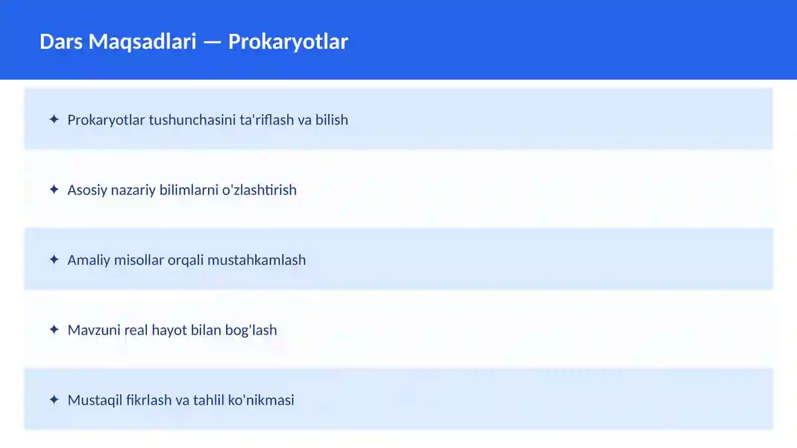 BIOLOGIYA Hujayra tuzilishi 2