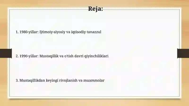 Paxta ishi va uning oqibatlari 2