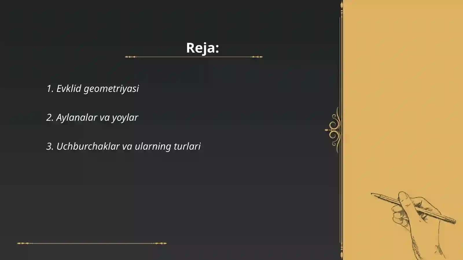 Geometryaning yaralish tarixi 2