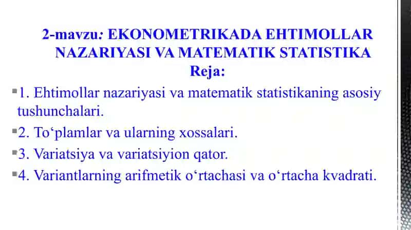 EKONOMETRIKA 2