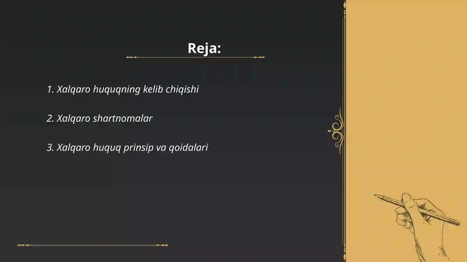 Xalqaro huquq manbalar 2