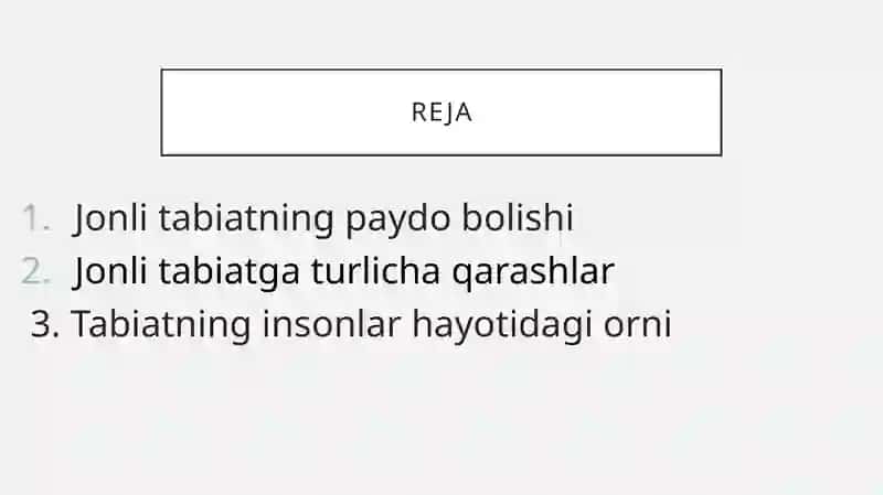 Jonli Tabiat 2