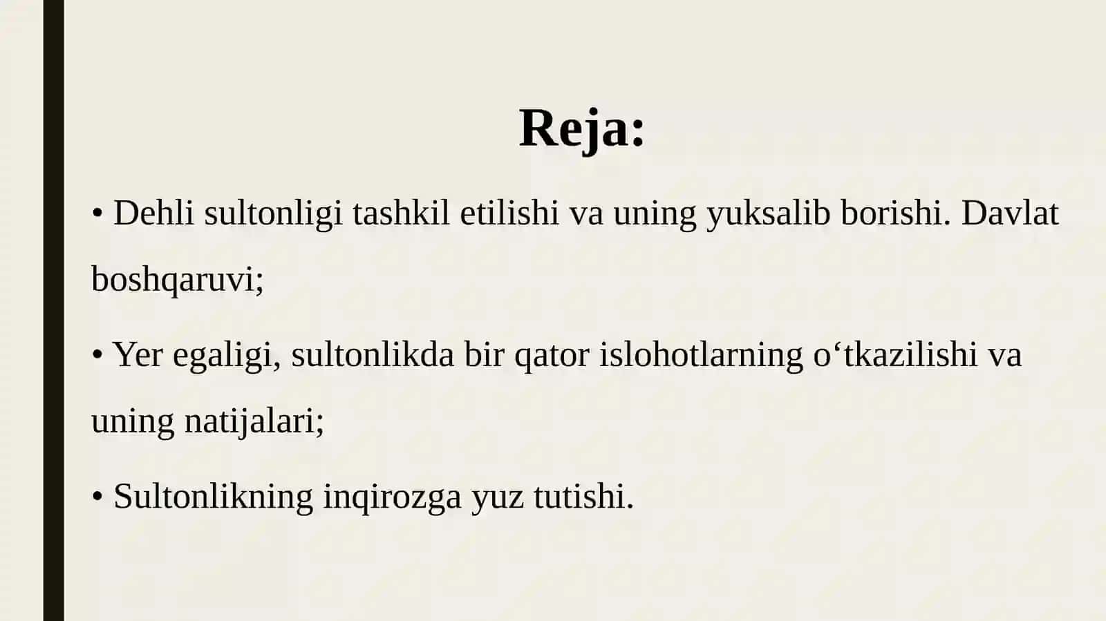 Hindiston reja 2