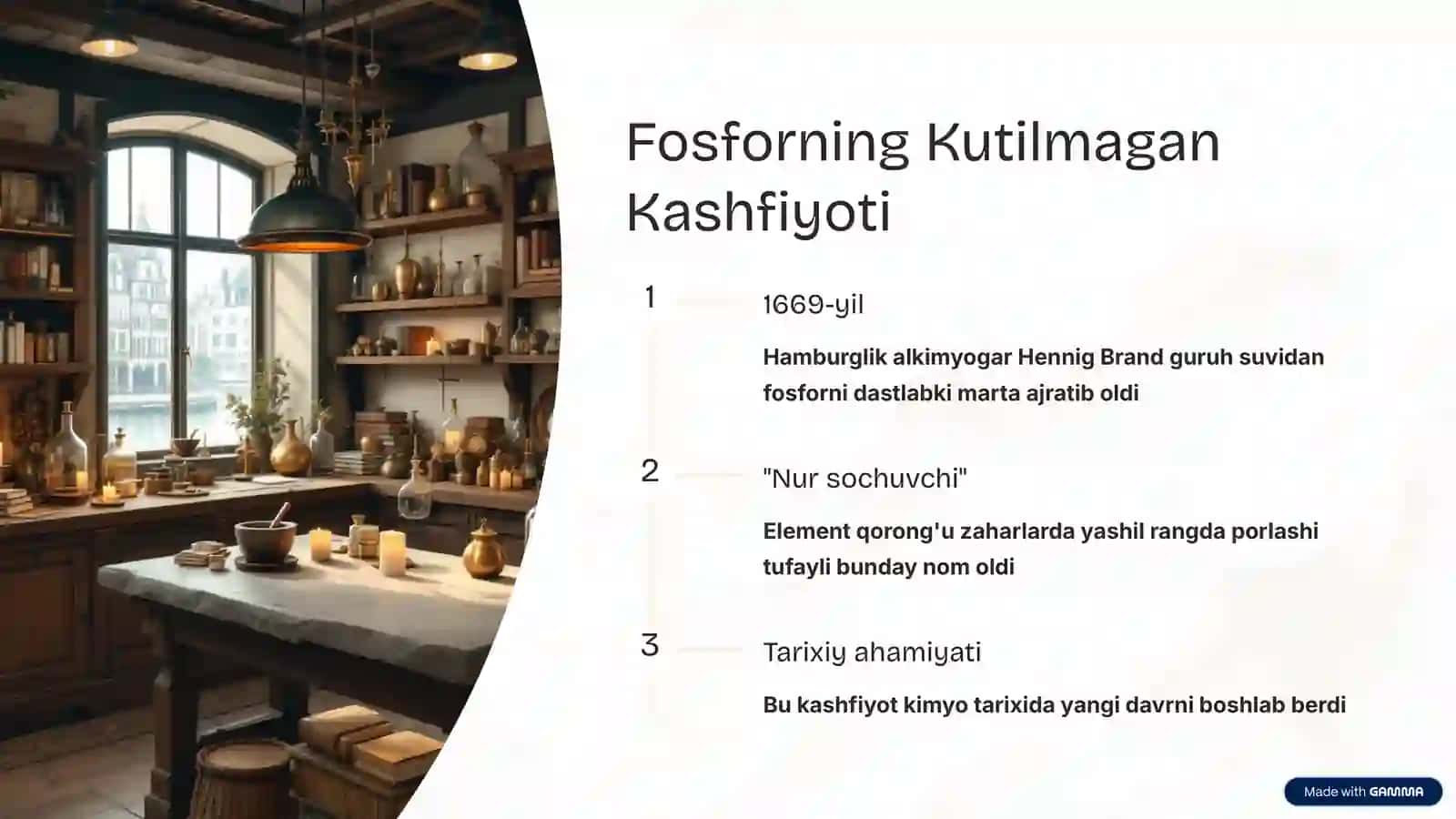 Kimyo fani fosfor mavzusida taqtimot 2