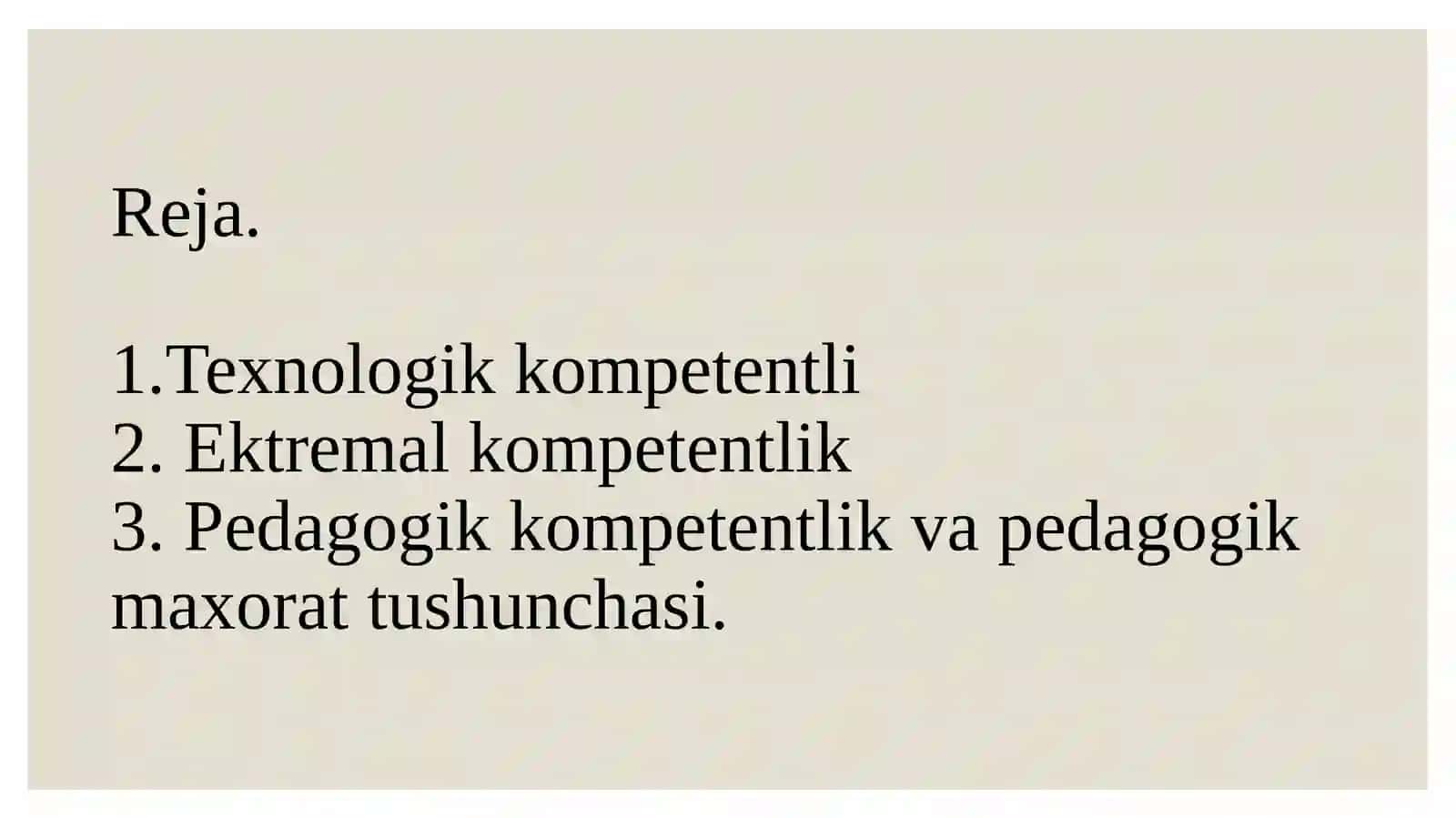 Pedagogik kompetentlik va pedagogik maxorat tushunchasi 2
