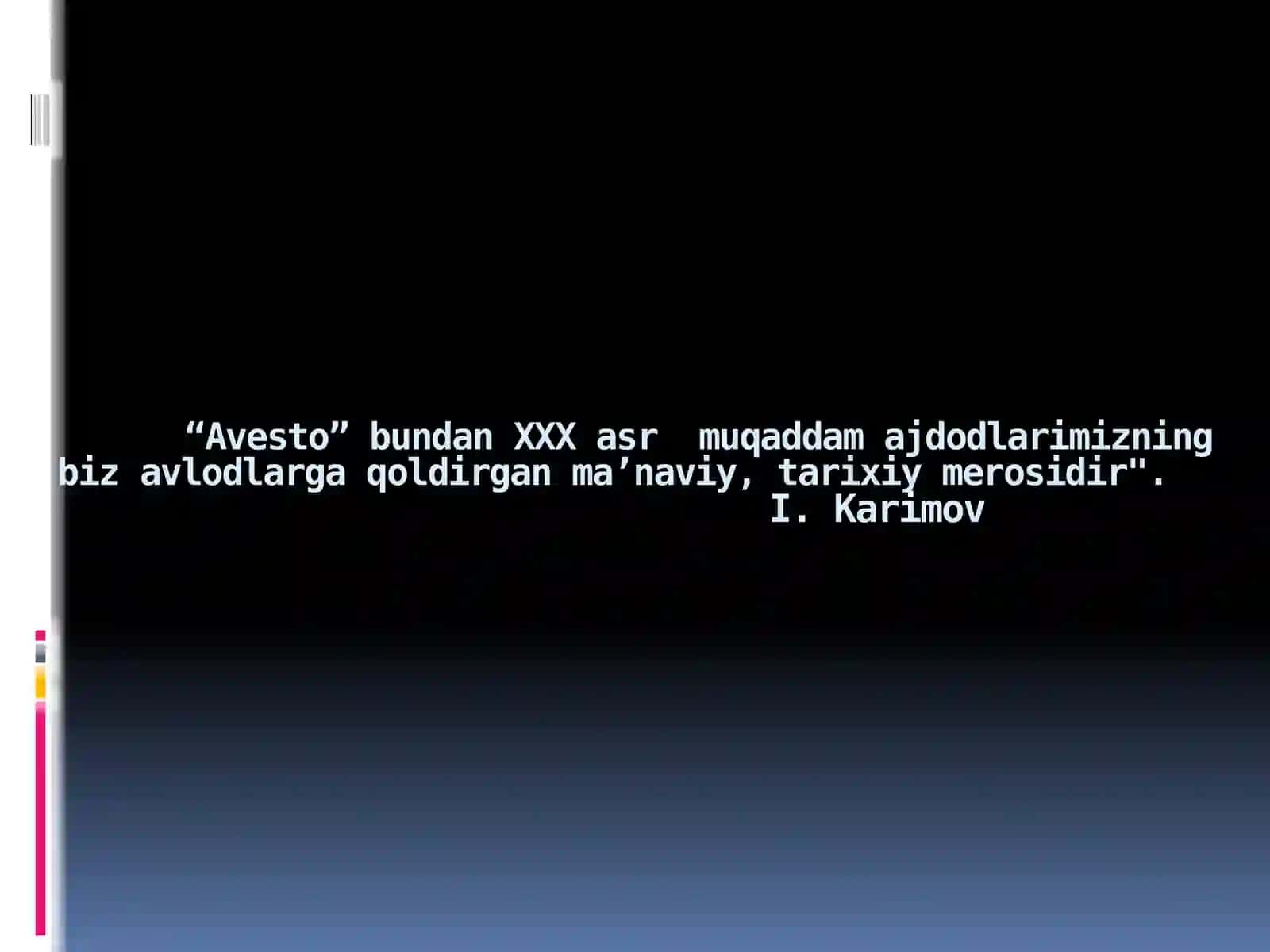 “AVESTO” – Zardushtiylikning muqaddas kitobi sifatida 2