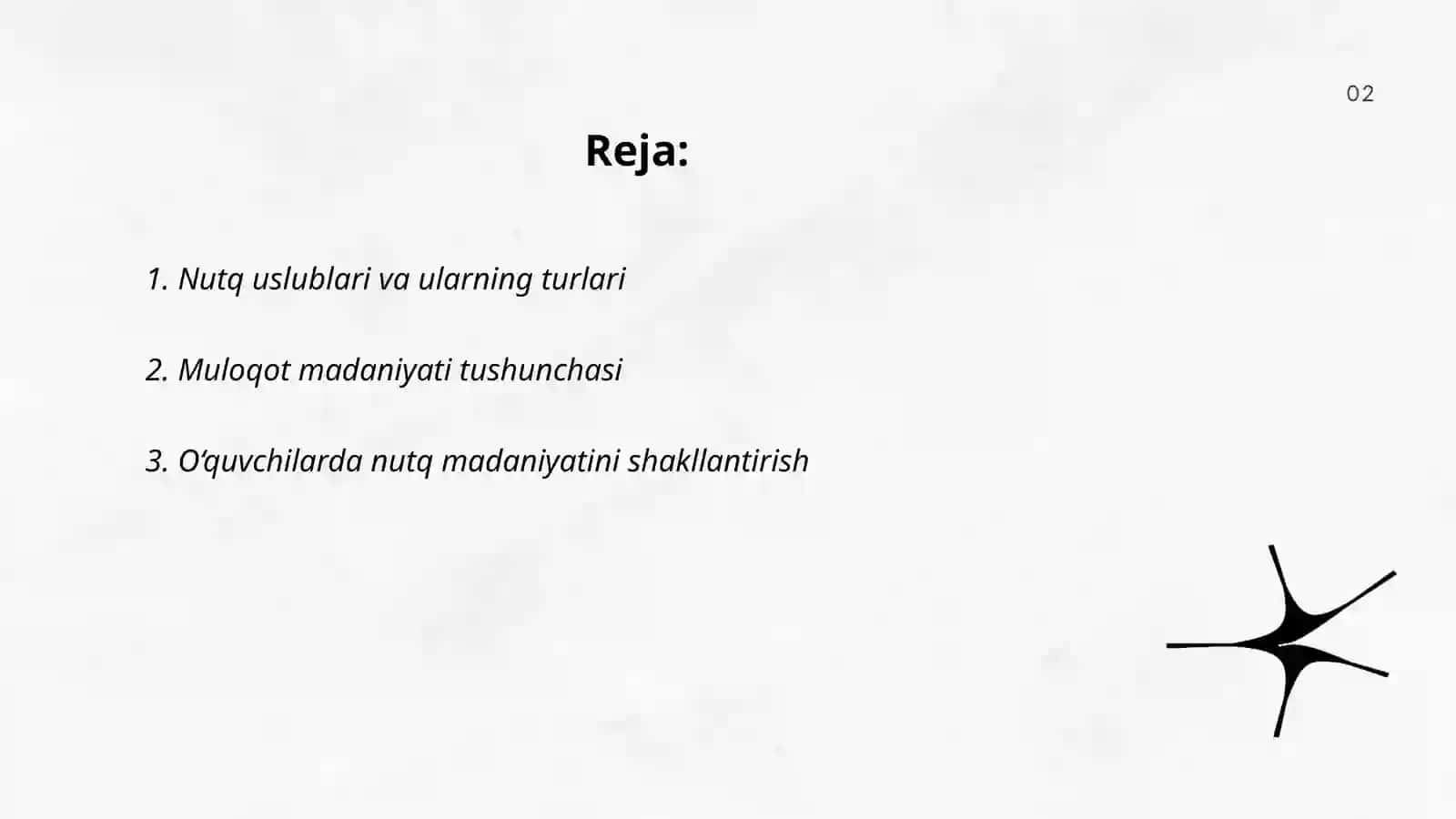 Nutq uslublarini oʻqitish orqali oʻquvchilarda muloqot madaniyatini shakllantirish metodikasi 2