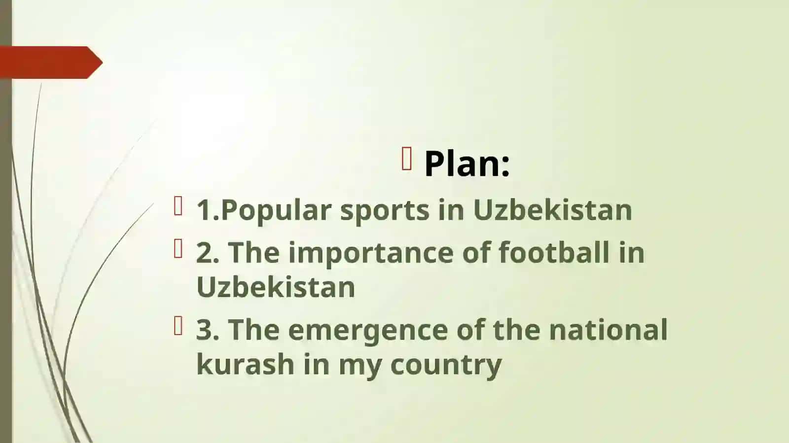 Popular sport in my country 2
